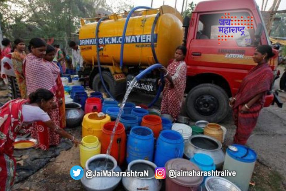 
ऐन पावसाळ्यातही छत्रपती संभाजीनगरात टँकरने पाणीपुरवठा