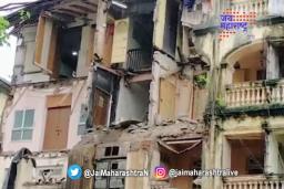 मुंबईत इमारतीची पडझड, महिलेचा मृत्यू
