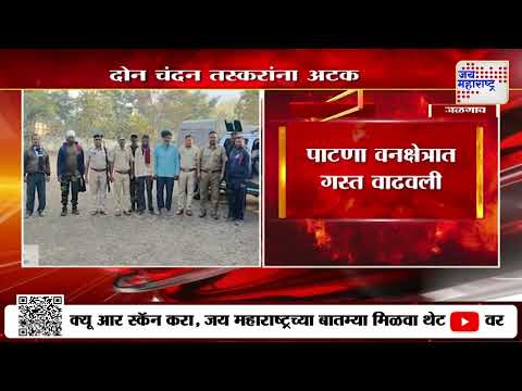 Jalgaon | दोन चंदन तस्करांना अटक | Marathi News