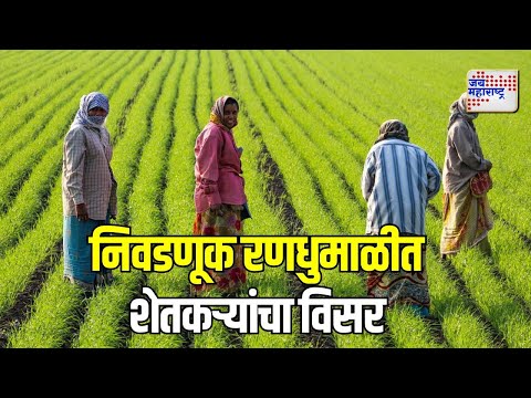 Mahayuti | MVA | निवडणूक रणधुमाळीत शेतकऱ्यांचा विसर | Marathi News