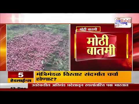 Nashik Onion Farmers | कांदा उत्पादक शेतकऱ्यांसाठी महत्त्वाची बातमी | Marathi News