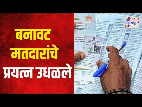 Vidhan Sabha Election | तुळजापूर मतदारसंघात पाच हजार बनावट मतदारांचे प्रयत्न उधळले | Marathi News