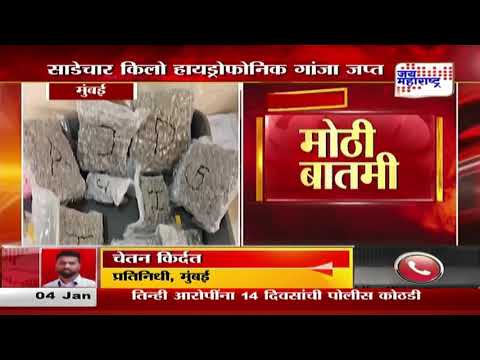 Mumbai | मुंबई विमानतळावर साडेचार किलो  गांजा जप्त । Marathi News