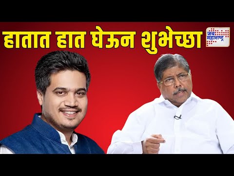 Chandrakant Patil Met Rohit Pawar | पुण्यात चंद्रकांत पाटील आणि रोहित पवारांची भेट | Marathi News