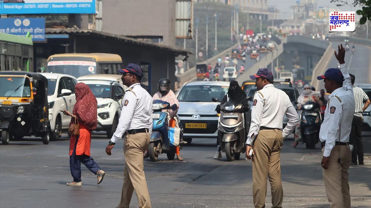 Pune Ganesh Visarjan traffic updates 2026