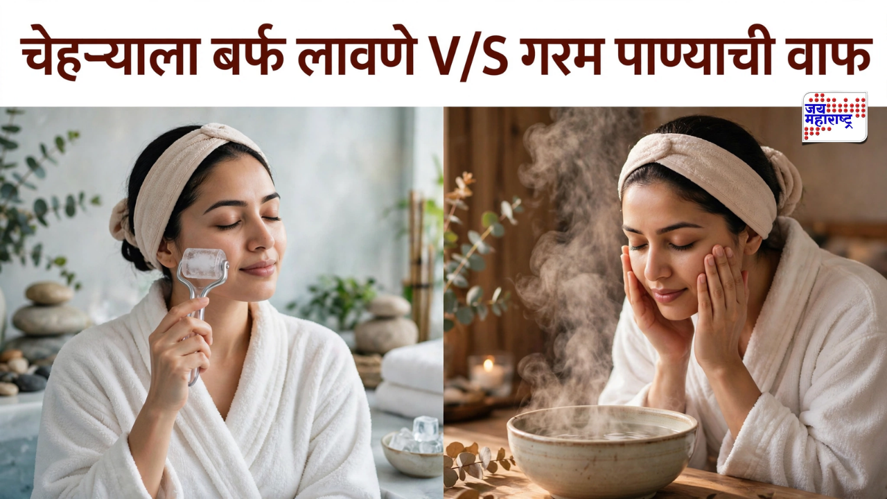 Beauty Tips: बर्फ की गरम पाण्याची वाफ? तुम्ही सुद्धा गोंधळात असाल तर हे नक्की वाचा!