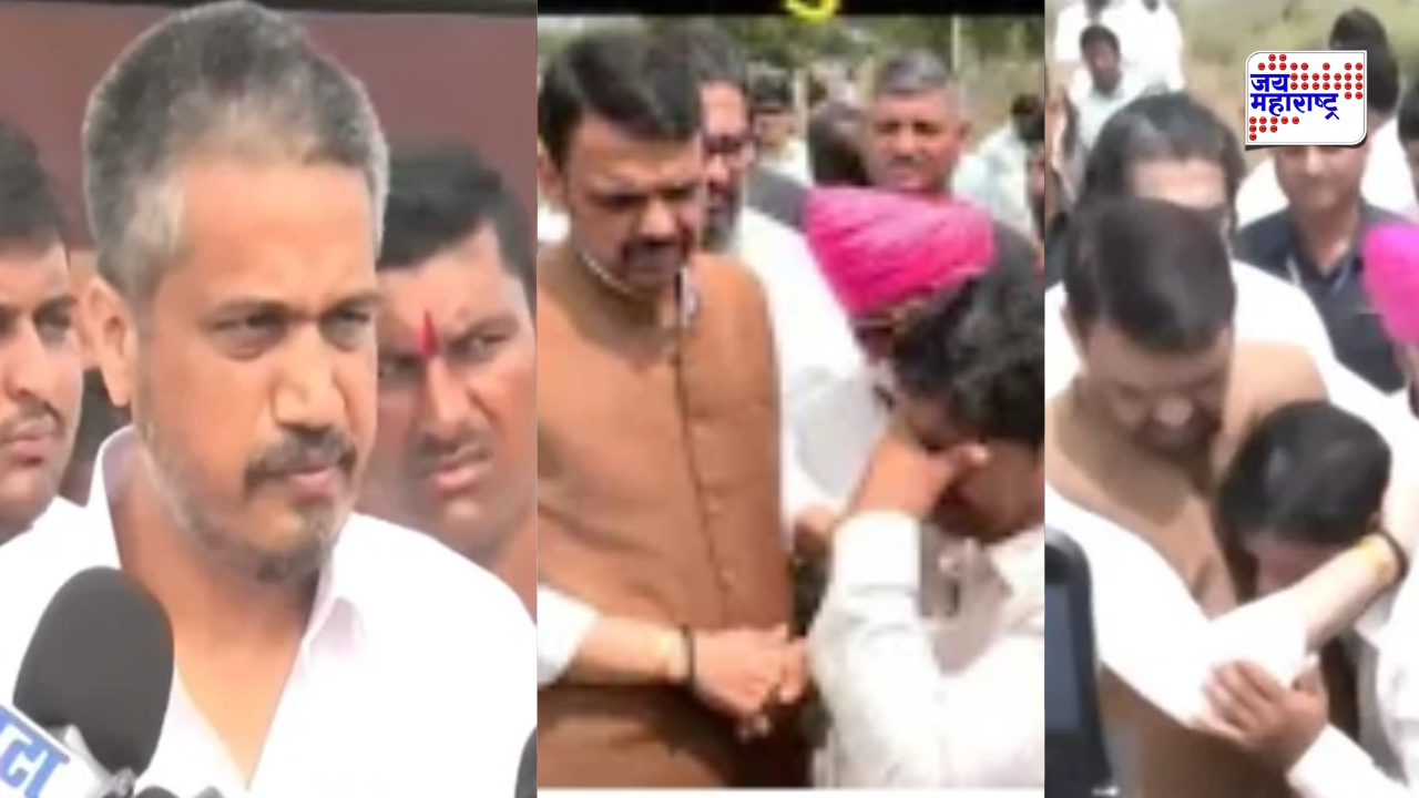 रोहित पवारांकडून छत्रपती संभाजीनगरात दुष्काळ सदृश्य परिस्थितीची पाहणी