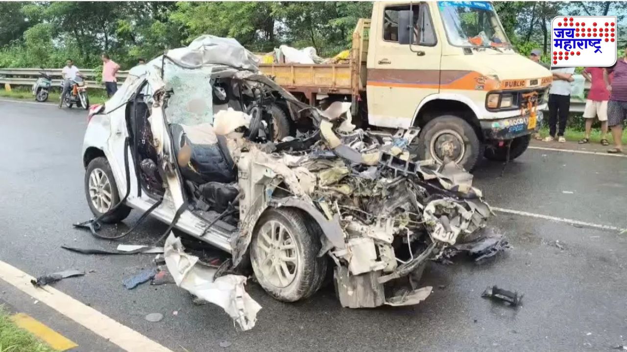 Accident News : मरीन ड्राईव्हवर भीषण अपघात, ट्रकला धडकून कारचा चक्काचूर; मंत्र्याच्या मुलीसह 4 जणांचा मृत्यू