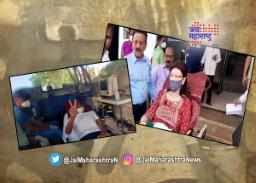 आजारी आमदारांनी बजावला मतदानाचा हक्क