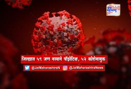 यवतमाळ जिल्ह्यात 59 जण नव्याने पॉझेटिव्ह, 52 कोरोनामुक्त