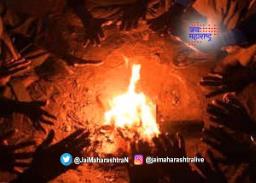 धुळ्यात थंडीचा जोर वाढला