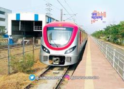 नवी मुंबईतल्या बेलापूर ते पेंधर मेट्रोचा मार्ग मोकळा