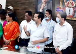 नितेश राणे अखेर अज्ञातवासातून परतले