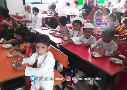 पिंपरी चिंचवड मध्ये चिमुकल्यांची वारी