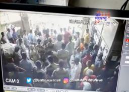 बदलापूरमध्ये सेना -भाजप कार्यकर्त्यांमध्ये राडा
