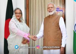 बांगलादेशच्या पंतप्रधानांनी मानले मोदींचे आभार