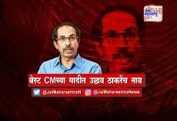 बेस्ट CMच्या यादीत उद्धव ठाकरेंच नाव…
