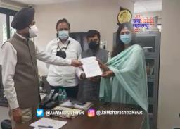 भाजप शिष्टमंडळाने घेतली निवडणूक आयुक्तांची भेट