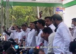 मलिकांच्या समर्थनात नाशिकमध्ये राष्ट्रवादीचे आंदोलन