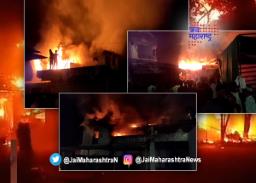 मेळघाटच्या धारणीत आगीचा भडका