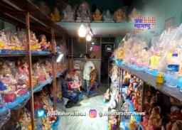 यंदाही गणेश मूर्तिकारांसमोर कोरोनाचे विघ्न