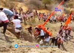 शिखर शिंगणापूरच्या यात्रेचा उत्साह