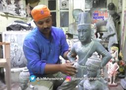 रुक्मिणी मातेच्या मुर्ती विक्रीसाठी विक्रेते सज्ज