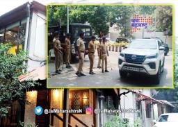 ‘सिल्वर ओक’वर पोलीस बंदोबस्त