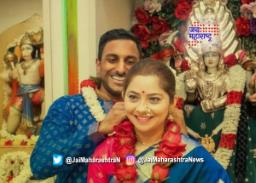 सोनाली कुलकर्णी अडकली लग्नबंधनात