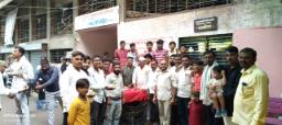 मनुदेवी मंदिर येथे महाप्रसादाचे आयोजन