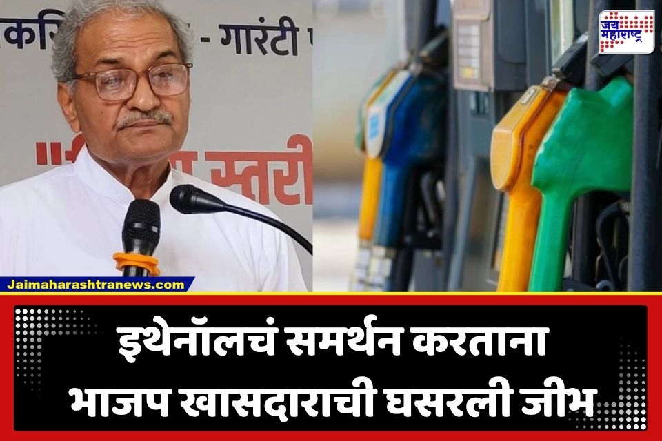 E20 Petrol Controversy : E20 पेट्रोल वादात भाजप खासदाराचं बेताल वक्तव्य; म्हणाले, ‘शुद्ध पेट्रोल तुमच्या बापाच्या घरातून…’