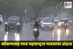 Weather Update : या सहा राज्यांना पावसाचा रेड अलर्ट; कुठे मुसळधार तर कुठे मध्यम पावसाची शक्यता, जाणून घ्या दिल्ली ते मुंबई हवामानाची स्थिती