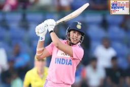Smriti Mandhana Century : स्मृती मानधनानं 50 चेंडूंत ठोकलं शतक; मोडला विराट कोहलीचा 12 वर्षांचा विक्रम!