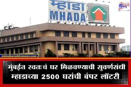MHADA Mumbai Lottery 2026 : मुंबईत घराचं स्वप्न होणार साकार; म्हाडाची बंपर लॉटरी, ‘या’ दिवशी नोंदणी, अर्जविक्री, स्वीकृती प्रक्रियेची मिळणार माहिती