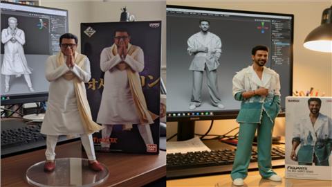 3D Model Viral Photo Trend : सेलिब्रिटींनाही या नव्या ट्रेंडची भुरळं; सोशल मीडियावर पोस्ट केले स्वःताचे फोटो