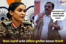 ‘दहशतवाद्यांचा बदला घेण्यासाठी आम्ही त्यांच्याच बहिणीला पाठवले…; भाजप मंत्री विजय शाहांची कर्नल सोफिया कुरेशींवर वादग्रस्त टिप्पणी