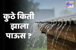 Rain Update : मुंबईमध्ये पावसाचे थैमान ! जाणून घ्या कुठे किती पाऊस झाला ?