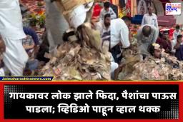 Bhajan Singer Viral Video : गायकावर नोटांचा पाऊस! लोकांनी पोती भरभरून उधळले पैसे; व्हिडिओ पाहून बसेल धक्का