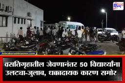 Nandurbar:  जेवणानंतर अवघ्या 15 मिनिटांत विद्यार्थ्यांची प्रकृती बिघडली! शहादा वसतिगृहातील 50 विद्यार्थ्यांना विषबाधा