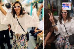 Shobha De : आधी विरोध मग त्याच मेट्रोमधून प्रवास, शोभा डे यांच्या सोशल मीडिया पोस्टवरून खळबळ