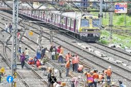 मुंबईकरांनो, रेल्वे वेळापत्रक पाहूनच घराबाहेर पडा