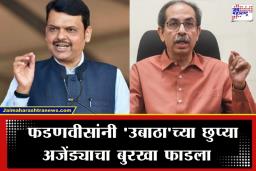 Devendra Fadnavis : ‘मशिदींवर लाऊडस्पीकर लावणे, हाच उबाठाचा…’, देवेंद्र फडणवीसांचा उद्धव ठाकरेंवर हल्लाबोल