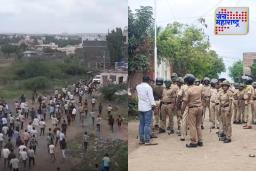 Daund Crime : दौंड तालुक्यातील यवतमध्ये दोन गटात तणाव; घराची तोडफोड अन् गाड्या पेटवल्या