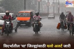 Maharashtra Weather Forecast: नागपूर, अमरावतीसह ‘या’  जिल्ह्यांसाठी यलो अलर्ट जारी
