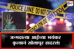 Solapur Crime : &quotआई मला मारू नको&quot 6 वर्षाच्या लेकीची जन्मदात्या आईकडे गयावया; तिला सोडलं अन् 10 महिन्यांच्या चिमुकलीला…