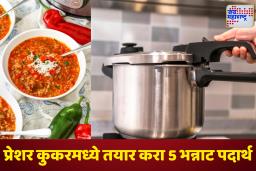 Pressure Cooker Recipes: प्रेशर कुकर फक्त भातासाठी नाही! घरच्या घरी बेकरी आणि हॉटेलसारखे पदार्थ झटपट तयार करा