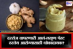 Ginger Garlic Paste : तुमच्या स्वयंपाकघरात भेसळयुक्त आलं-लसूण पेस्ट तर नाही ना? घरच्या घरी करा 5 सोप्या टेस्ट