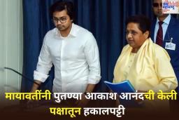 Mayawati Expels Nephew Akash Anand: ‘मी कोणालाही सोडत नाही’! मायावतींनी पुतण्या आकाश आनंदची केली पक्षातून हकालपट्टी