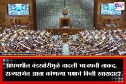 Rajya Sabha Party Wise Strength: राज्यसभेचं समीकरण बदललं! ‘आप’मधील बंडखोरीनंतर भाजपचं पारडं जड; पाहा आता संसदेत कोणाची किती ताकद?