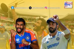 जसप्रीत बुमराह ठरला ICC Men’s Cricketer of the Year पुरस्काराचा मानकरी